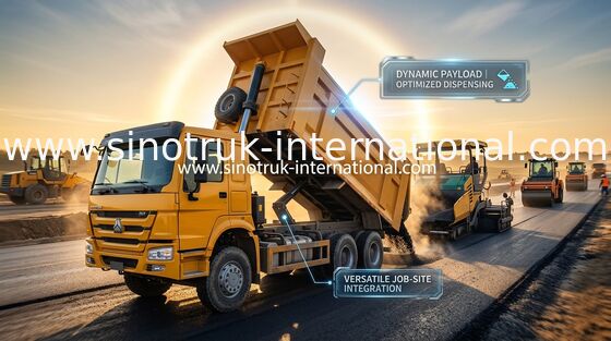 Rei amarelo Mine Dump Truck do Euro 2 HOWO 30 toneladas de carregamento