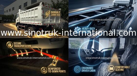 Descarga Tipper Truck For Mining Industry do Euro Iii Sinotruk Howo 6x4