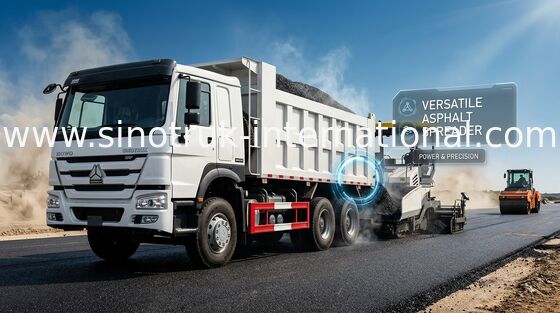 Caminhão basculante 371HP LHD ZZ3257N4147W de SINOTRUK HOWO 6x4