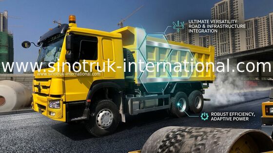 Caminhão basculante 336HP de Sinotruk Howo 6x4 para a mineração da construção