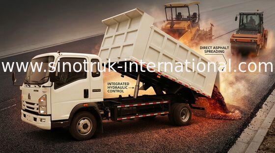 4×2 Rhd 8 toneladas de descarregador Tipper Truck 116hp para minar usando-se