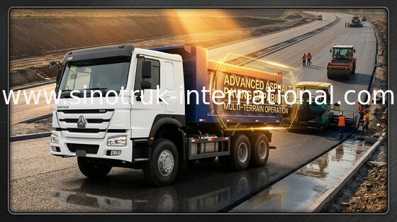 Caminhão de caminhão basculante 266HP de SINOTRUK HOWO 6X4 LHD 10 - caminhão basculante do anúncio publicitário 25CBM
