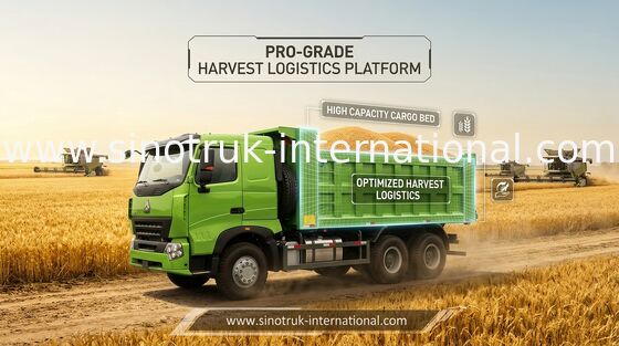 30 - 40 de RHD 10 das rodas toneladas de caminhão basculante SINOTRUK HOWO A7 do caminhão basculante para a construção