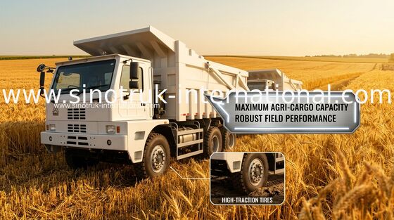 70 toneladas de camião basculante SINOTRUK HOWO70 do caminhão basculante que mina LHD 6X4 420HP