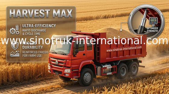 Príncipe dourado 6X4 336HP LHD 25tons ZZ3251N3641W do camião basculante SINOTRUK do caminhão basculante