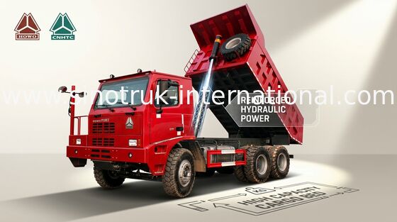 Camião basculante SINOTRUK HOWO 70 10wheels de mineração 371HP 70tons ZZ5707S3640AJ do caminhão basculante