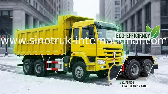 Príncipe dourado 6X4 LHD 290HP 25-30tons ZZ3251M3241W do camião basculante SINOTRUK do caminhão basculante