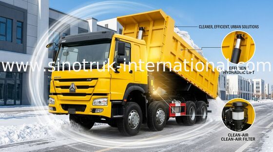 Camião basculante 371HP 12wheels LHD 31tons 20-30CBM ZZ3317N3267W de SINOTRUK HOWO