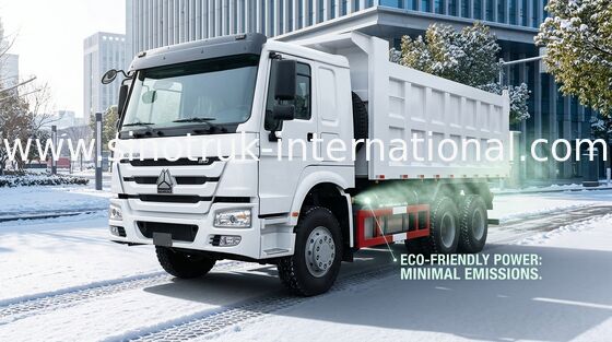 Camião basculante SINOTRUK HOWO 25tons 371HP 10wheels RHD 10-25CBM ZZ3257N3647A do caminhão basculante
