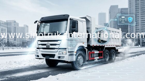 Tipper Dump Truck SINOTRUK HOWO 371HP 6X4 pode carregar a areia 25-40tons ou as pedras