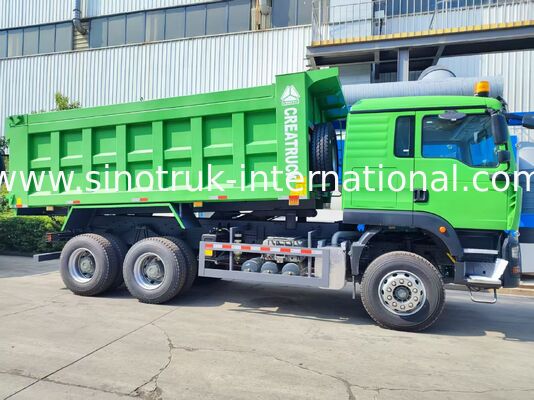 Fabrica direta HOWO TX 371HP 6X4 caminhão de carga de levantamento médio, capacidade de carga de 40-60 toneladas, caixa de carga 20CBM, duplo eixo traseiro de 16 toneladas, eixo dianteiro único de 9,5 toneladas, pneus 13R22,5