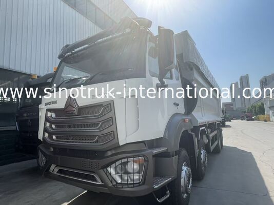 HOWO-NX caminhão de descarga com 380HP Weichai Motor, telhado elétrico, e pesada carga de aço manganês caixa