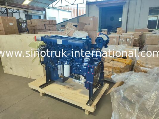 Weichai 460HP Euro III motor a diesel. Alto binário e baixa manutenção.