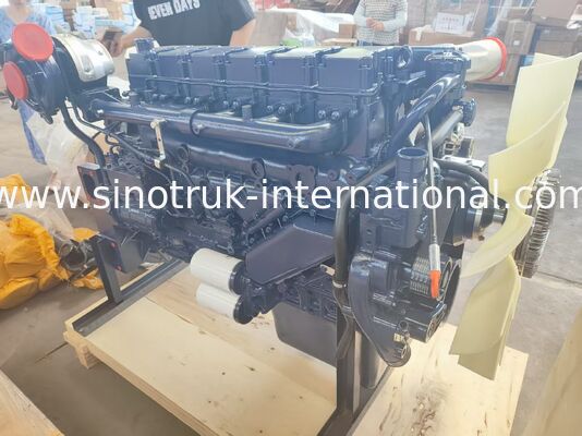 Weichai 460HP Euro III motor a diesel. Alto binário e baixa manutenção.