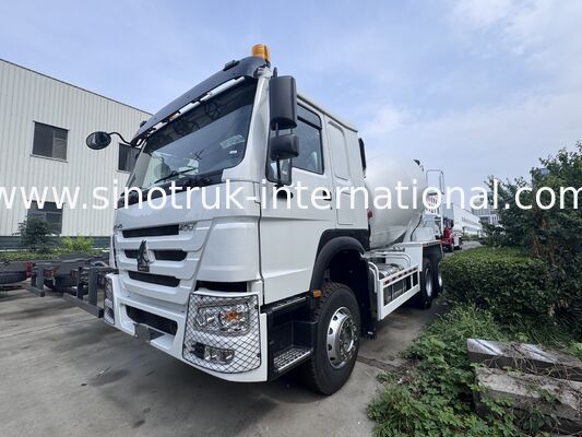 SINOTRUK HOWO 6×4 10wheels Concrete Mixer Truck 400HP Two Warning Lights