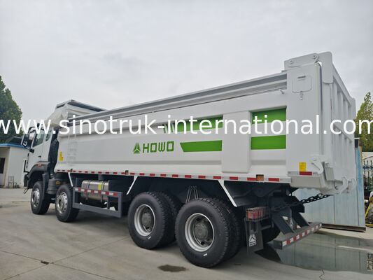 Caminhão Basculante HOWO 8X4 380HP NX com Lona Lateral RHD
