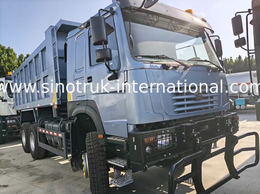 SINOTRUK HOWO 371 6×4 camião de descarga, HW76 cabine, 5600mm Tipper de ponta média