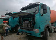 Caminhão do misturador concreto de grande capacidade para o canteiro de obras SINOTRUK HOWO A7