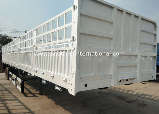 De Dropside caminhão de reboque de alta velocidade semi para os eixos logísticos da indústria 3