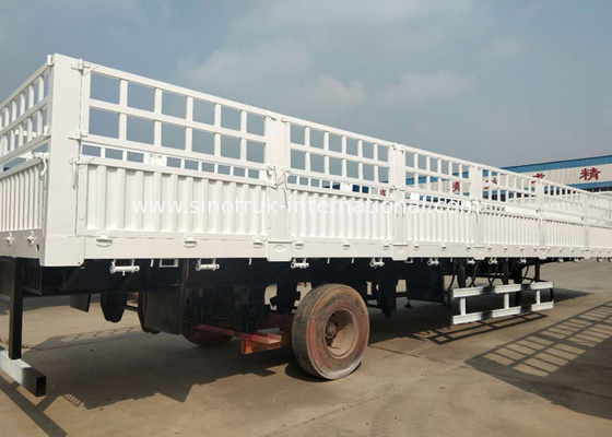 De Dropside caminhão de reboque de alta velocidade semi para os eixos logísticos da indústria 3