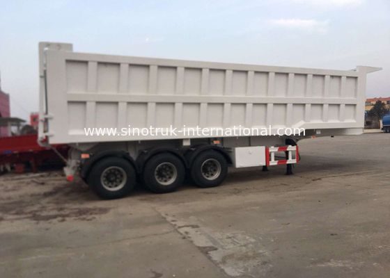 60 de SINOTRUK 25-45CBM semi do caminhão toneladas de reboque da descarga com desempenho estável
