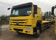 Caminhão longo da carga da cama de LHD ZZ1257S4641W 371HP 7.65m