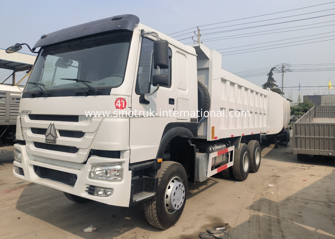 Sinotruk Howo Usados camiões de descarga 371hp ou 375hp 6 × 4 Renovação