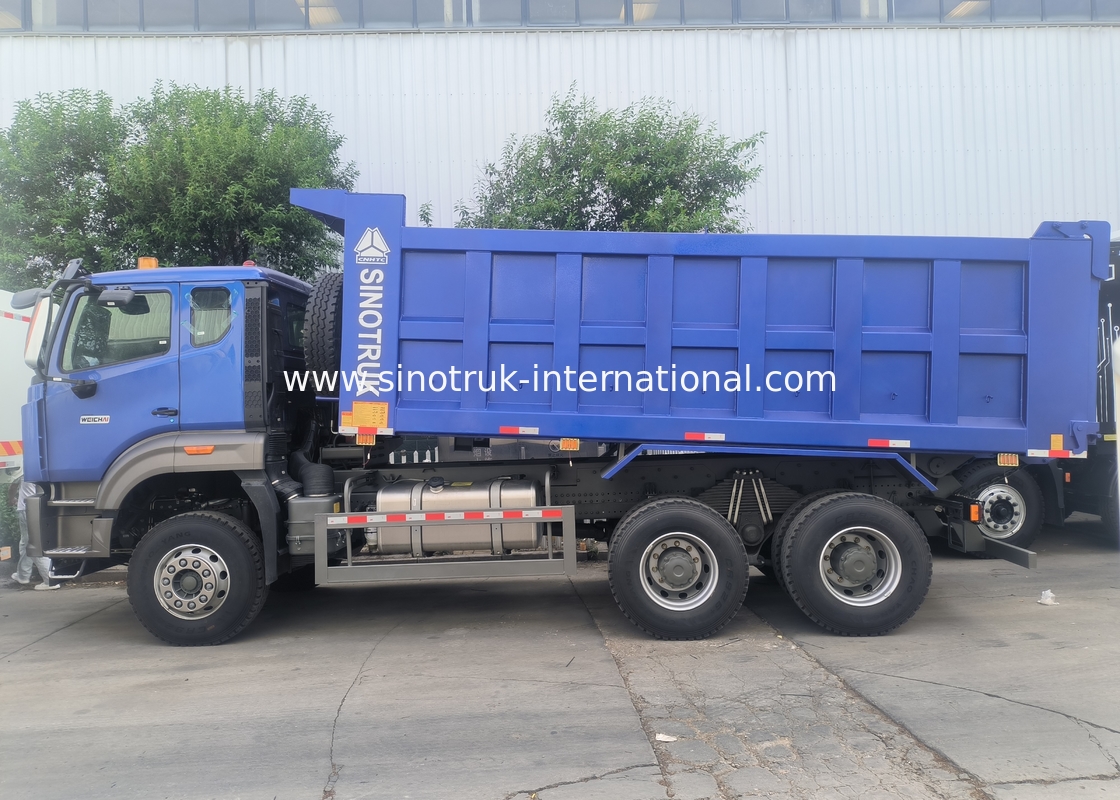 Sinotruk Howo Dump Truck Nx 6 × 4 Rhd 10 Rodas H77L Cabina Euro 2