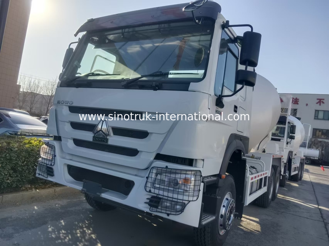 Alta potência 400HP HOWO Mixer Truck 6-12CBM LHD 6×4 10 rodas