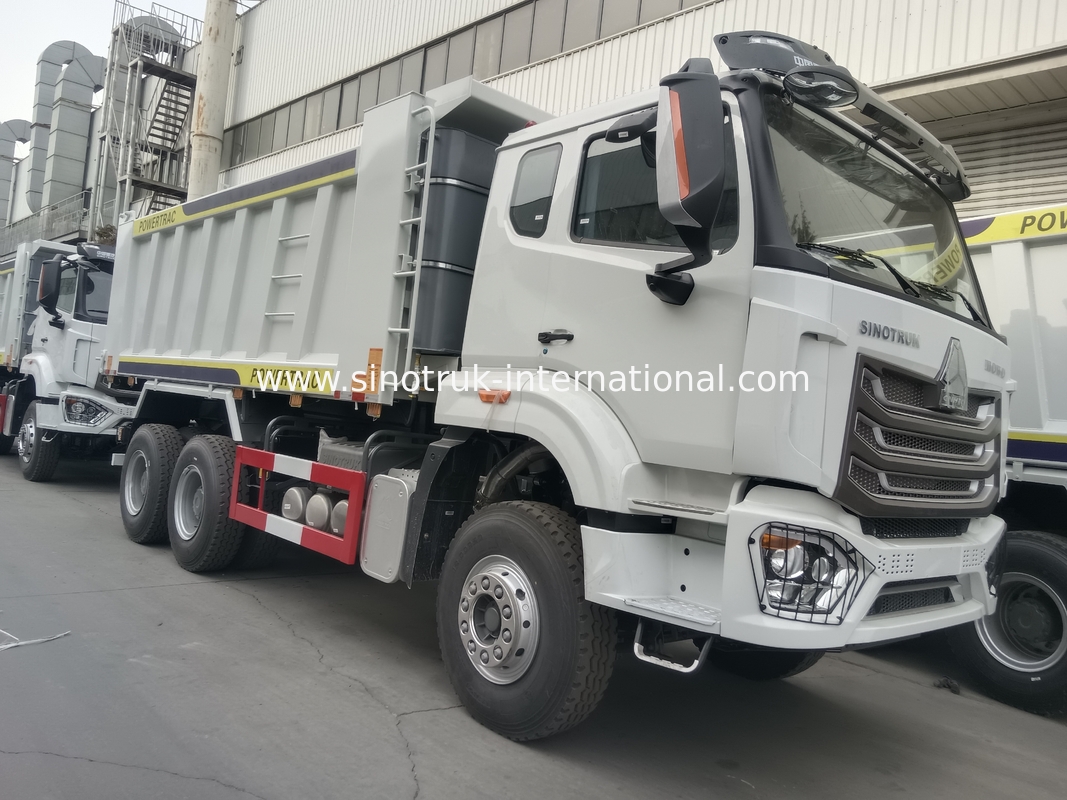 30-40 toneladas RHD 10 Rodas Depilador de descarga SINOTRUK Haohan Para Construção Branco