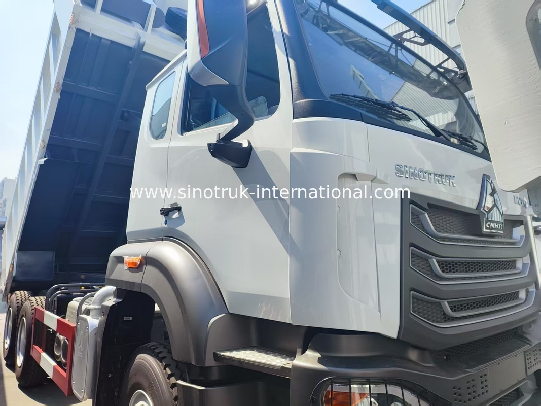 HOWO NX 371HP 6*4 20m3 Caminhão de descarga de elevação central de alta potência com corpo de carga de elevação central eficiente