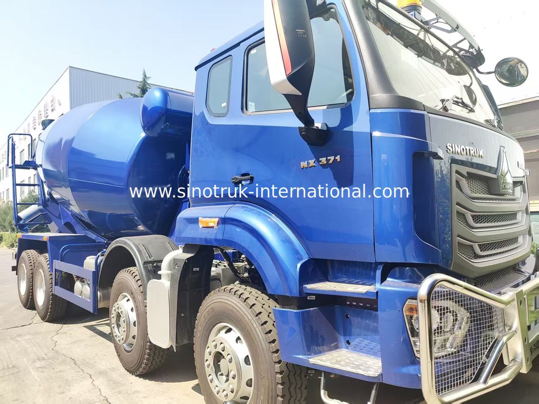 SINOTRUK HOWO NX 371HP 8*4 12 rodas caminhão de mistura de concreto, mistura de concreto, caminhão de mistura de cimento