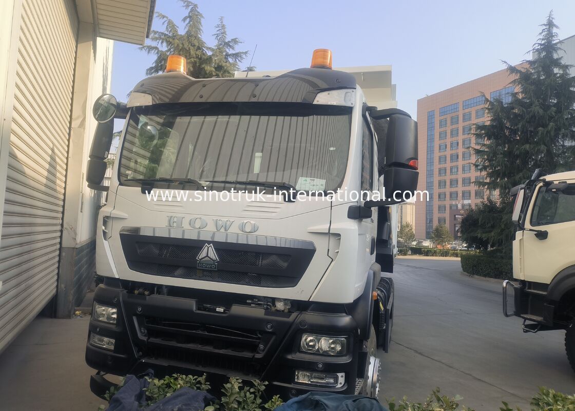 HOWO TX Transportador de carga pesada com capacidade de tanque de combustível de 300L e material de carroceria de aço para transporte de carga pesada