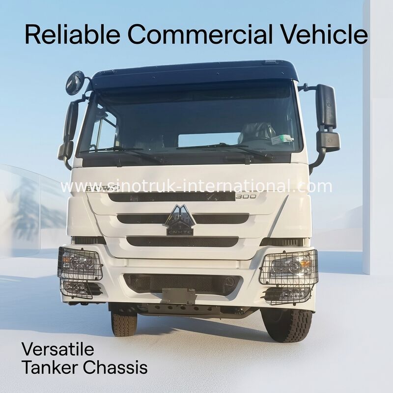 SINOTRUK HOWO Chassis de camião de carga 16-20 toneladas 4X2 LHD 300HP