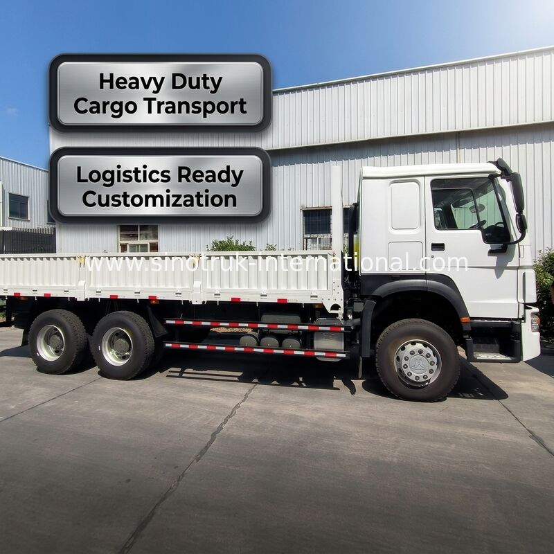 Tipo de movimentação móvel do caminhão LHD 4x2 da oficina de Sinotruk HOWO 10t
