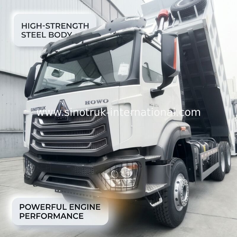 Caminhão basculante novo do caminhão basculante de SINOTRUK HOHAN Howo com tipo de movimentação do motor 371HP 6×4 e capacidade 19-20CBM
