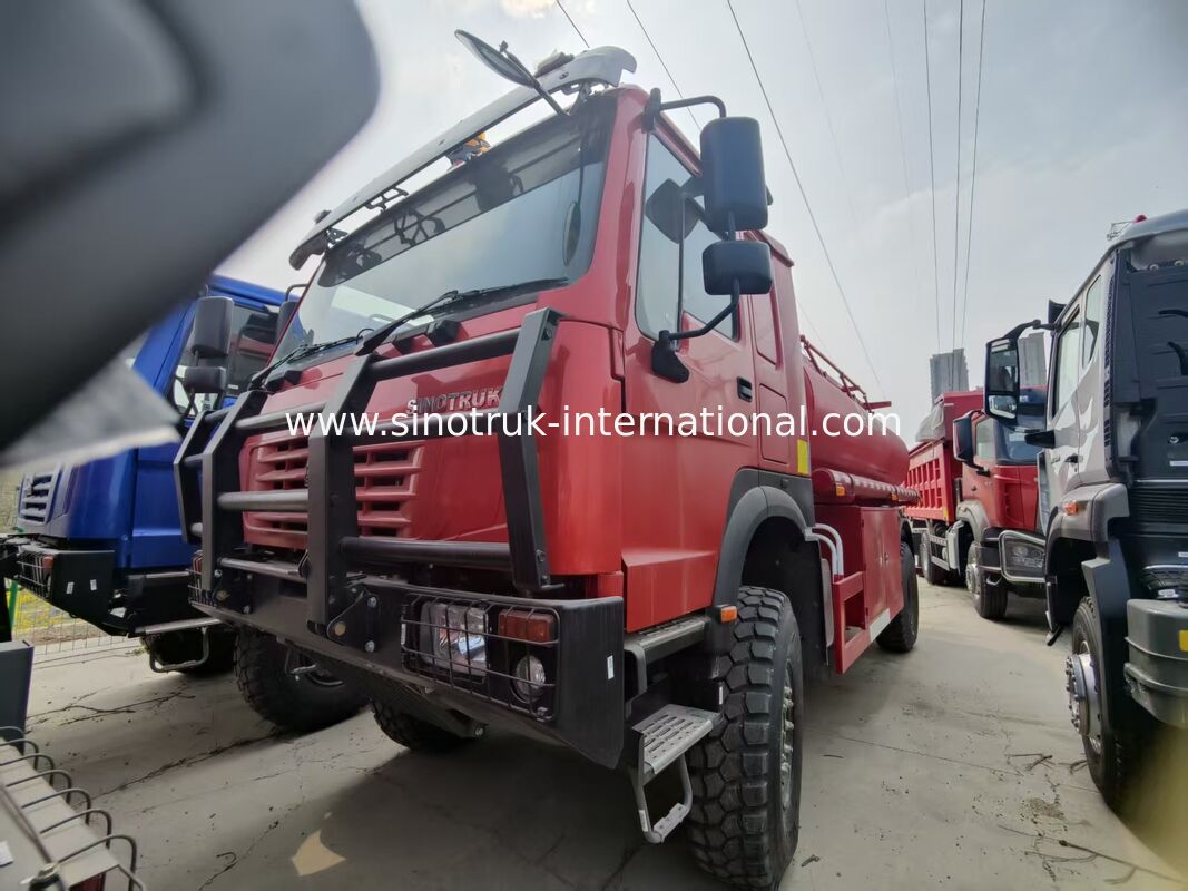 Caminhão tanque de óleo SINOTRUK HOWO 290 HP com capacidade de 10 CBM e chassi resistente
