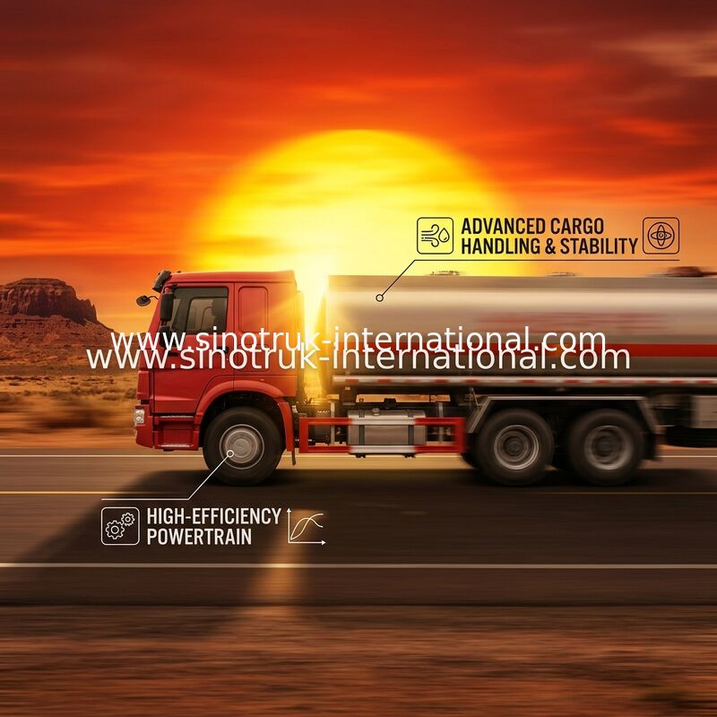 caminhão de petroleiro químico do Euro 2 290 HP 16-20 CBM de 6X4 LHD para o gás/óleo