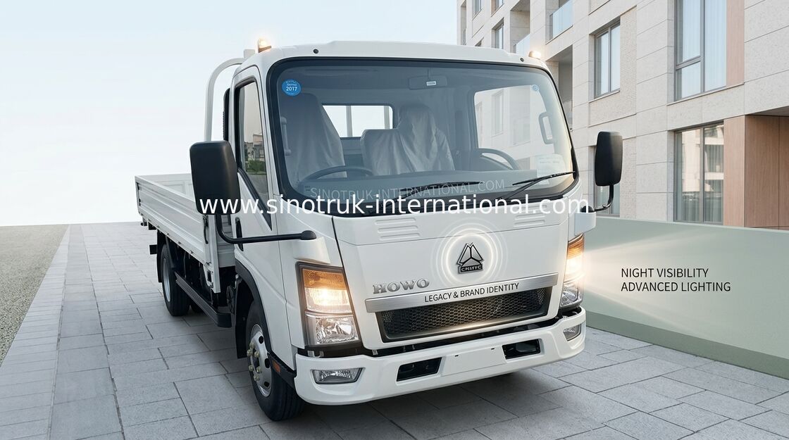 As toneladas 6 do caminhão leve 3-5 de SINOTRUK HOWO rodam LHD para as logísticas ZZ1047D3414C143