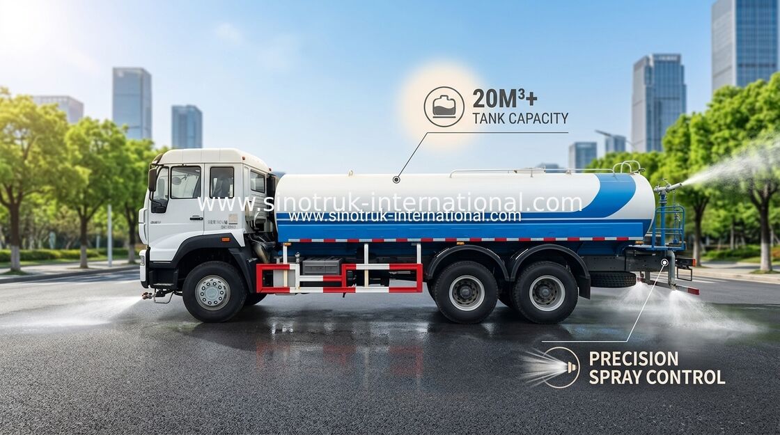 5000 × radial do × 2496 do pneumático 9920 do caminhão de tanque SINOTRUK da água do galão 11.00R20 3550 milímetros