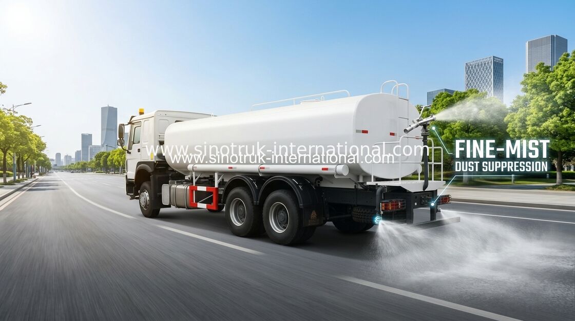 O transporte anticorrosivo interno da água da construção de SINOTRUK transporta 18 - 25CBM