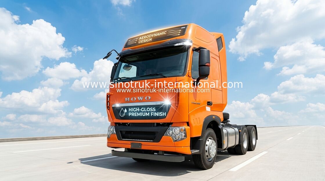 Euro 3 do caminhão 6X4 do trator do motor do HOMEM de SINOTRUK HOWO T7H/4 440 HP ZZ4257V324HD1B