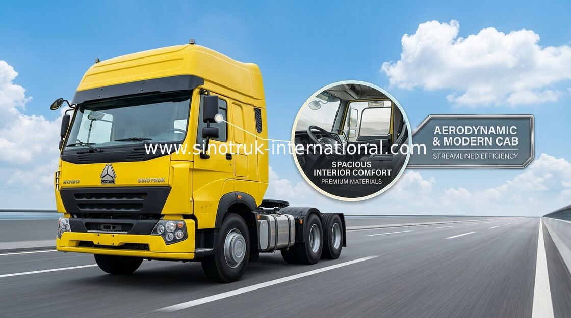 10 tratores e caminhões do caminhão 6X4 371 HP ZZ4257S3241V do trator das rodas SINOTRUK HOWO
