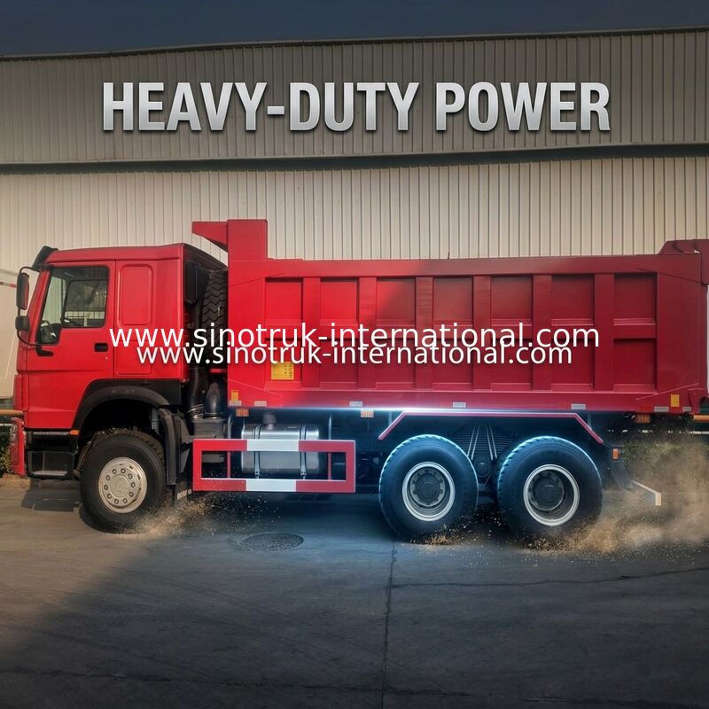 30 - 40 toneladas RHD Sinotruk Howo camião de descarga 10 rodas