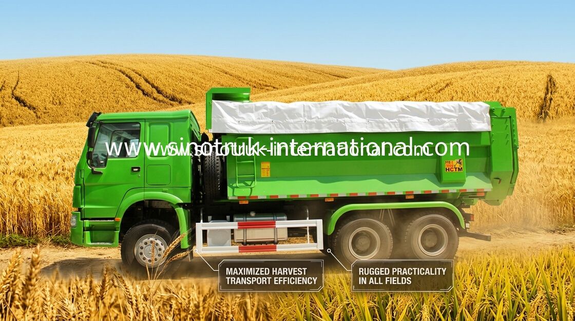 O caminhão basculante resistente municipal SINOTRUK HOWO LHD 336HP 10 do caminhão basculante roda