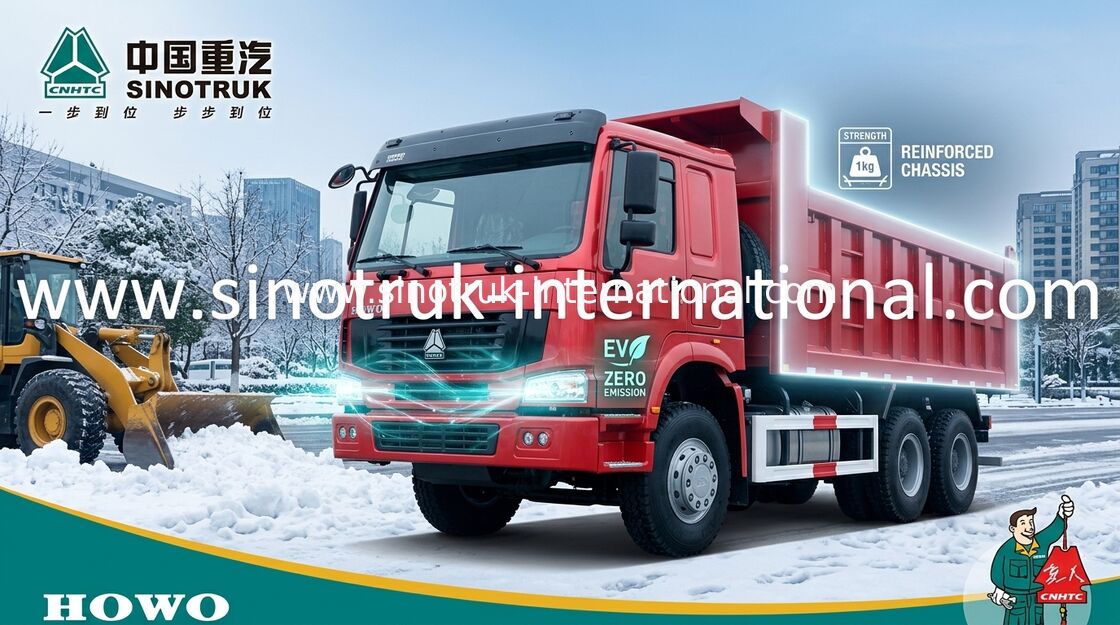 Camião basculante 371HP 8X4 LHD 31tons 20-30CBM ZZ3317N3567W do caminhão basculante de SINOTRUK HOWO