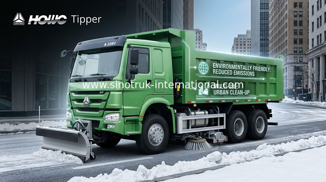 Camião basculante SINOTRUK HOWO 10wheels LHD 371HP 25tons 10-25CBM ZZ3257N3847A do caminhão basculante