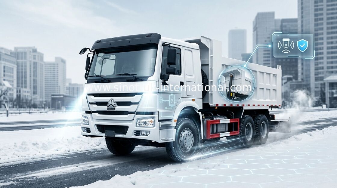Tipper Dump Truck SINOTRUK HOWO 371HP 6X4 pode carregar a areia 25-40tons ou as pedras