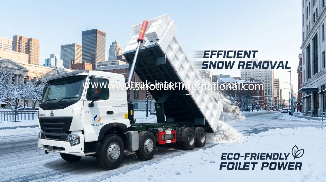 Caminhão basculante resistente de SINOTRUK HOWO A7 8X4 para a construção ZZ3317N3867N1