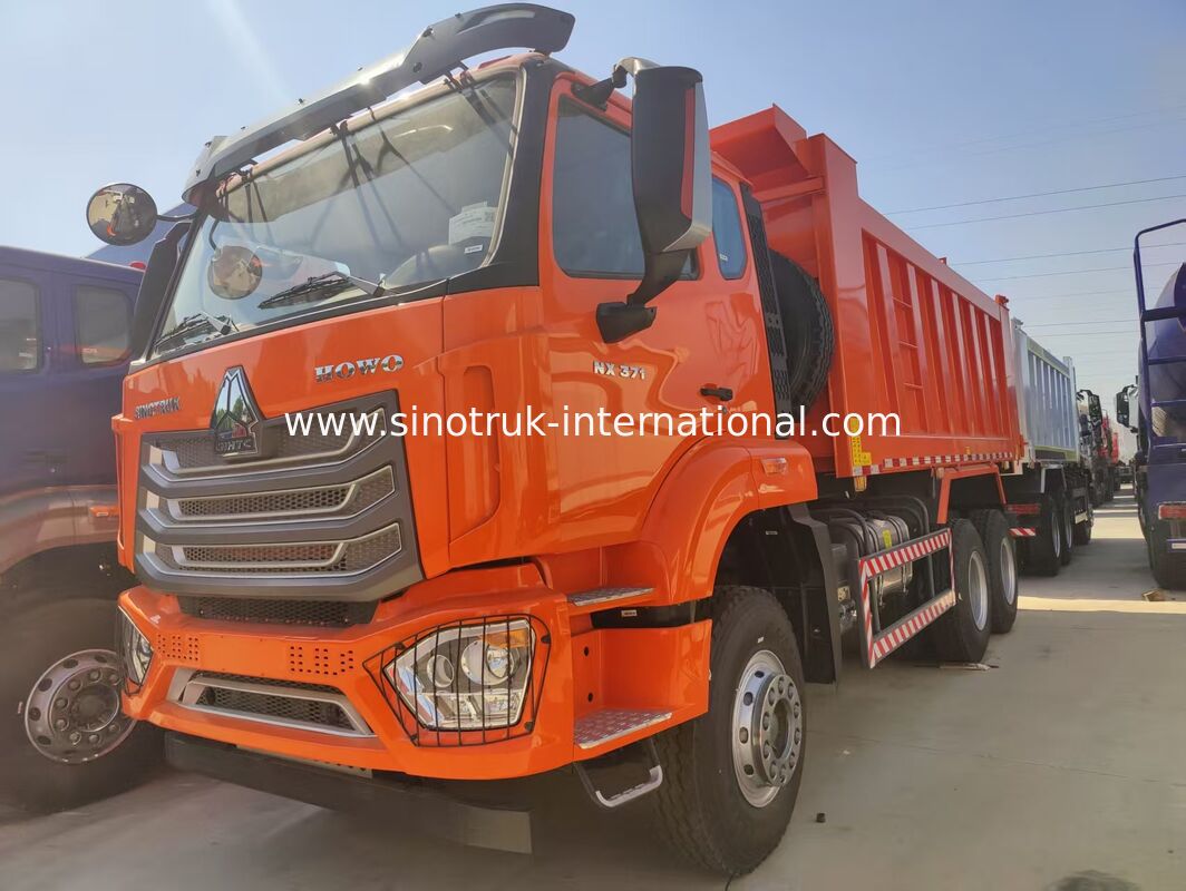 SINOTRUK HOWO-NX 6X4 camião de descarga com um motor de 371 HP para carga de 30-40 toneladas e transporte de alta eficiência